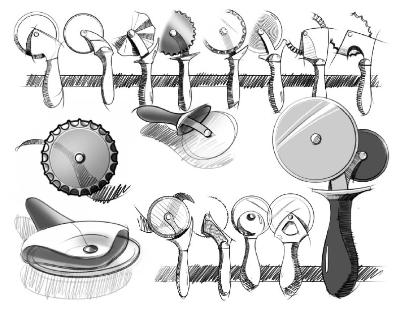 Tritan Pizza Cutter Garrett Smith Design